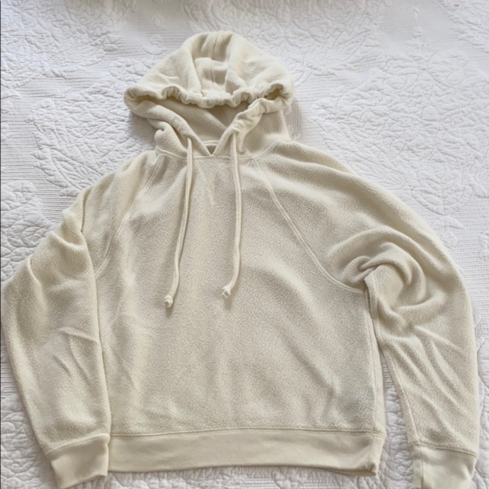 plush aerie pullover hoodie